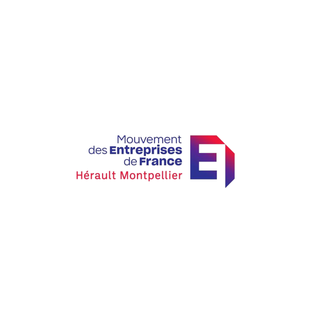 Logo MEDEF Hérault 34 — Client Caviste Nomade