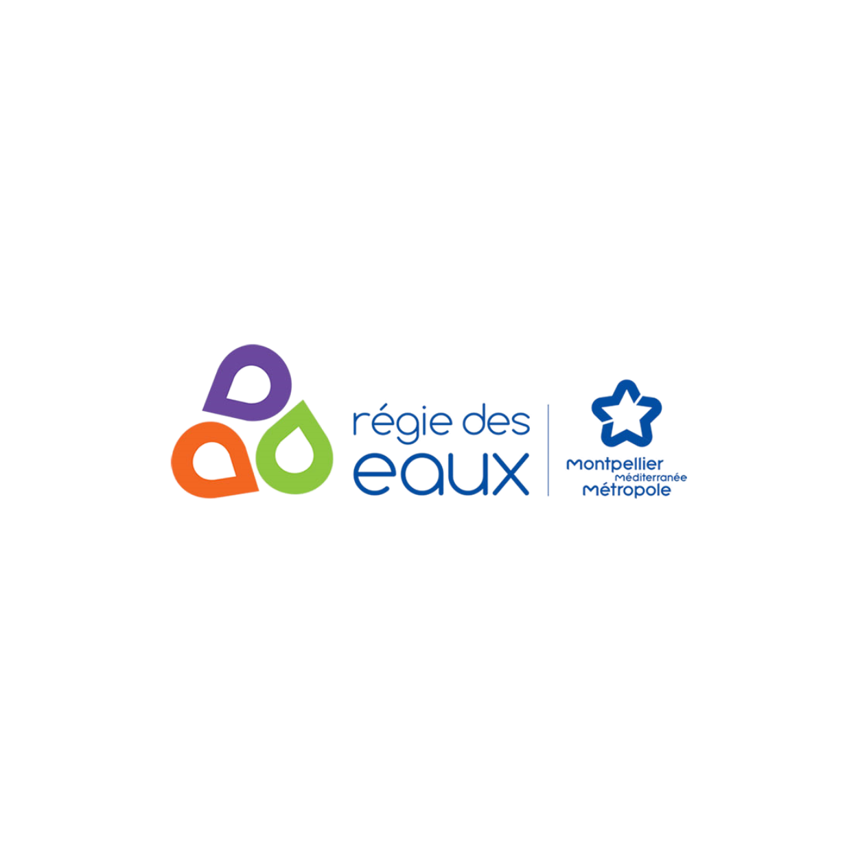 Logo Régie des Eaux Montpellier — Client Caviste Nomade